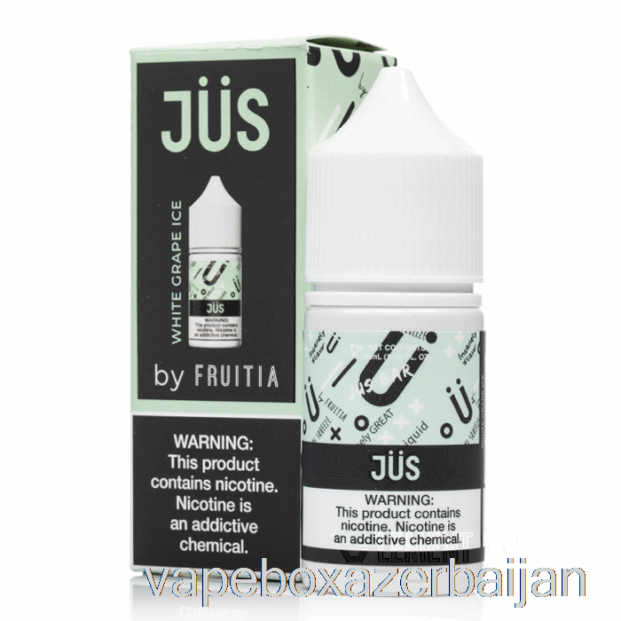 Vape Baku White Grape Ice - JUS Salts - 30mL 50mg